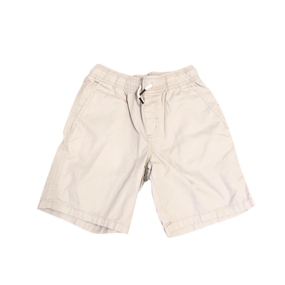 Cat & Jack Boy’s Beige Flat Front Shorts Size S (6/7)